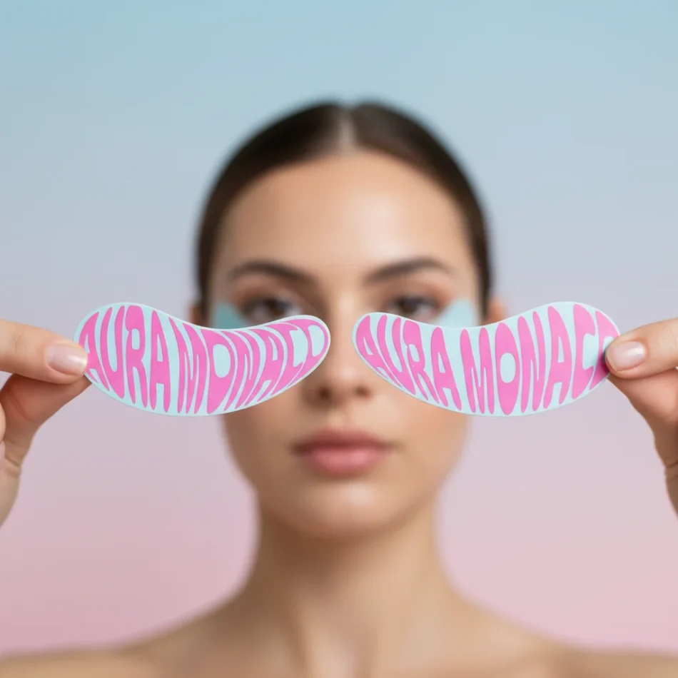AURA Monaco wiederverwendbare Under-Eye Pads | 1 Paar