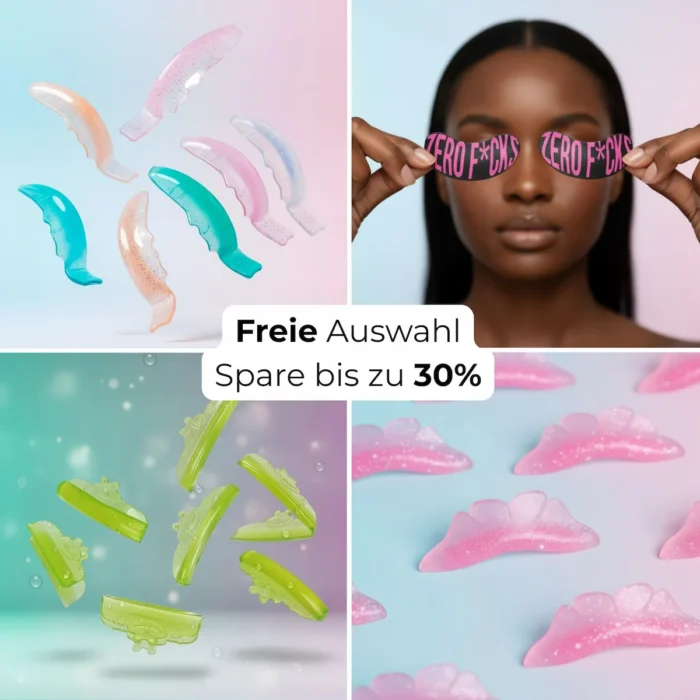 Lash Lift Pads | 3-Stück Spar Bundle | Freie Wahl
