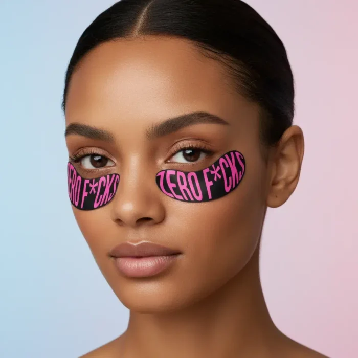 ZERO F*CKS wiederverwendbare Under-Eye Pads | 1 Paar